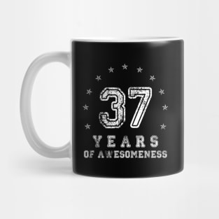 Vintage 37 years of awesomeness Mug